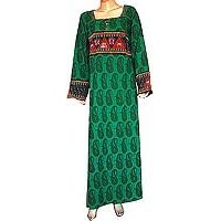 Plus Size Evening Wear - Ladies Caftans Gowns Multicolored Size 4X-L (kftn833b)