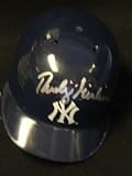 Signed Giuliani, Rudy New York Yankees Mini Helmet