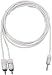 Jensen iPod RCA Cable - White (JP3106)
