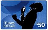 Apple iTunes Music Card $50.00
