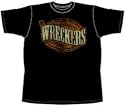 THE WRECKERS - Vintage Logo - Black T-shirt