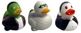 Rubber Duckies Assortment Count Duckula, Mummy Duck, Frankenduck