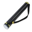 Safco 30531 Telescoping document tube, 24-1/2 to 40, 3-1/2 dia., black tube/clear cap