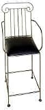 Grace 18 inch Roman Column Chair with Arms