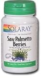 Saw Palmetto Berries 580 mg By Solaray - 180 Capsules