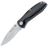 Boker USA Black Beauty Knife with Black Laminated Wood