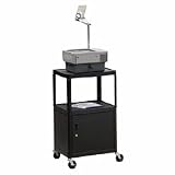 HON COMPANY / Projection Cart,Adjust.,Locking Cabinet,24x18x26-42,Black / HONPF42CJP / Sold as 1 Each / Mfr Part # PF42CJP