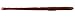 Roboworm Straight Tail Worm Bait (Oxblood, 6-Inch)