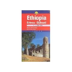 Cartographia Karten, Bl.956 : Ethiopia, Eritrea, Djibouti; �thiopien, Eritrea, Dschibuti; Ethiopie, Eritrea, Djibutie; Etiopia, Eritrea, Dzsibuti (Cartographia International Road Map)