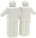 Ceramic Salt & Pepper Men