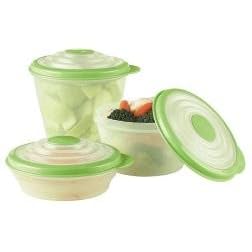 Tupperware Stuffable Mini Set 3 Lime Aid NEW by Tupperware