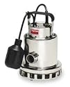Dayton 3YU76 Sump Pump, Stainless Steel, 3/4HP, 115V