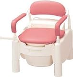 安寿ポータブトイレAR-1「爽快シャワー」（キャスター付タイプ）の画像