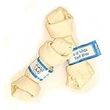 13 count 8 - 9 GoGo Pet White Premium Rawhide Bones