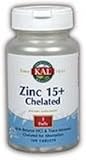 KAL - Zinc-15 Chelate, 15 mg, 100 tablets