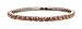 L. Erickson USA Swarovski Crystal Stretch Bracelet - Smoked Topaz Swarovski