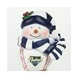 San Diego Padres 2.75" Musical Light Up Snowman Christmas Ornament - MLB Baseball