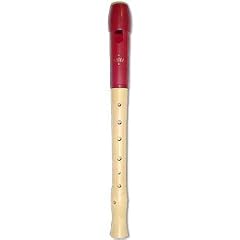 Moeck 1020 Flauto 1 Plus Sopran Deutsch Rot Schulblockfl�te
