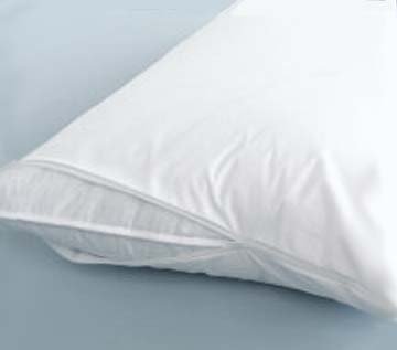MARRIKAS 300TC Cotton 16x20 Zippered Pillow Protector under The Kitchen Store