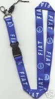 FIAT Neck Strap LANYARD Keychain ID Holder