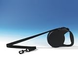 Flexi Retractable All Belt Leash Black Large - 3-5C