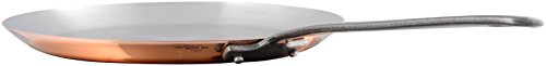 Mauviel M'Heritage Copper 150c 6420.30 11.8-Inch Crepes Pan with Cast Iron Handle