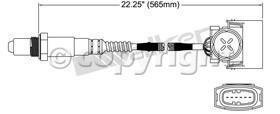 Walker 250-25010 Five Wire Oxygen Sensor