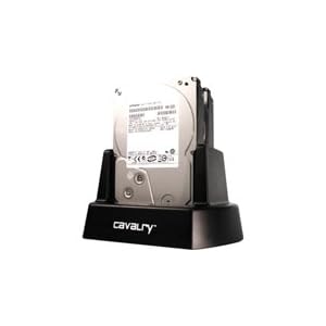 Cavalry CAHDD Series USB Dual-Bay Dock and 2 TB 3.5-Inch SATA Hard Drives CAHDD3002T01 by Cavalry