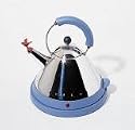 Alessi electric kettle blue