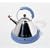 Alessi electric kettle blue