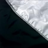 42 x 78 (107 x 198cm) Silver/Black Panel Fabric
