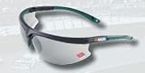 #88 Dale Earnhardt Jr. Black and Green Safety Glasses with Titanium Scratch Coat Lens