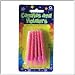 Pink Glitter Candles (10X Candles & Holders)