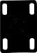 Element Black Skateboard Riser Pads - 3/8
