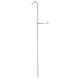 Kingston Brass CCR602 Vintage Shower Riser with Wall Support, 6-Inch, Polished Brass [並行輸入品]