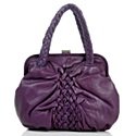Elliott Lucca Genuine Pebbled Leather Venezia Satchel