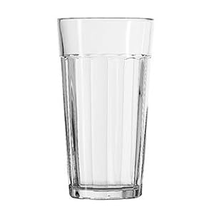 GLASS ICE T RIBWARE 16Z, CS 3/DZ, 07-0789 ANCHOR HOCKING CORP. GLASSWARE