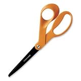 Fiskars Products - Non-Stick Scissors, Bent Handle, 8