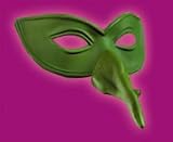 Witchy Witch Costume Nose and Eye Mask Also fun for Mardi Gras Masquerade