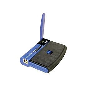 Linksys Wireless-G USB Network Adapter with SpeedBooster WUSB54GS - Network adapter - Hi-Speed USB - 802.11b, 802.11g