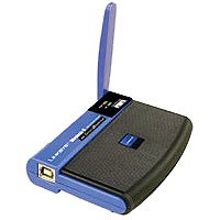 Linksys Wireless-G USB Network Adapter with SpeedBooster WUSB54GS - Network adapter - Hi-Speed USB - 802.11b, 802.11g