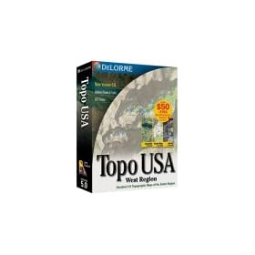 Delorme Topo USA 5.0 West Region