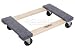 Hardwood Dolly With Carpeted Ends Deck 30 X 18 1200 Lb. Capacity