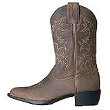 Ariat Kids 'Heritage' Western Boots - Distressed Brown by Ariat