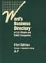 Wards Bus Dir 51 8v Set & Sup (Ward's Business Directory of U.S. Private & Public Companies (8v.))