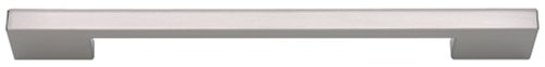Atlas Homewares A826-BN 8-5/8-Inch Euro-Tech Collection Thin Square Rail Pull, Brushed Nickel
