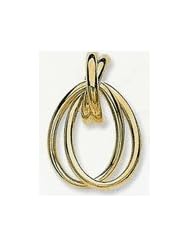 14k Fancy Tube Multiple Hoop Earrings