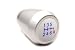 CNC Machined Cut Universal 1-2-3-4-5-6-R El-Glow Shift Knob