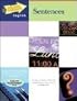 Sentences (Straight Forward English Series)