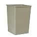 CONTAINER SQ 35GAL BEIGE, EA, 10-0362 RUBBERMAID COMMERCIAL WASTE RECEPTACLES